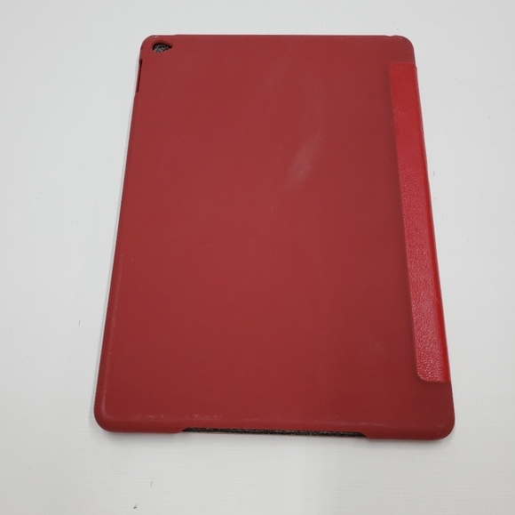 Knomo Leather IPad Air 2 Tablet Folio Cover Red New - Picture 10 of 11